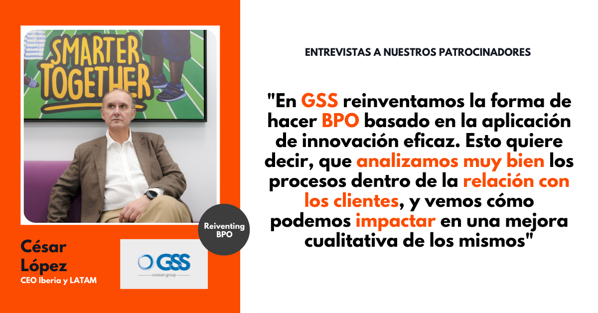 Entrevistas Patrocinador - César Vicento López CEO Iberia y LATAM GSS (Grupo Covisan)