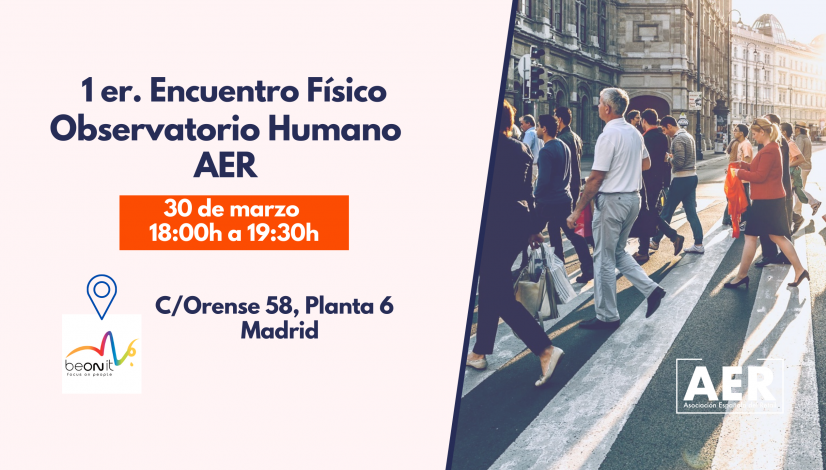 Primer Encuentro Físico Observatorio Humano AER - 30 de marzo 2022