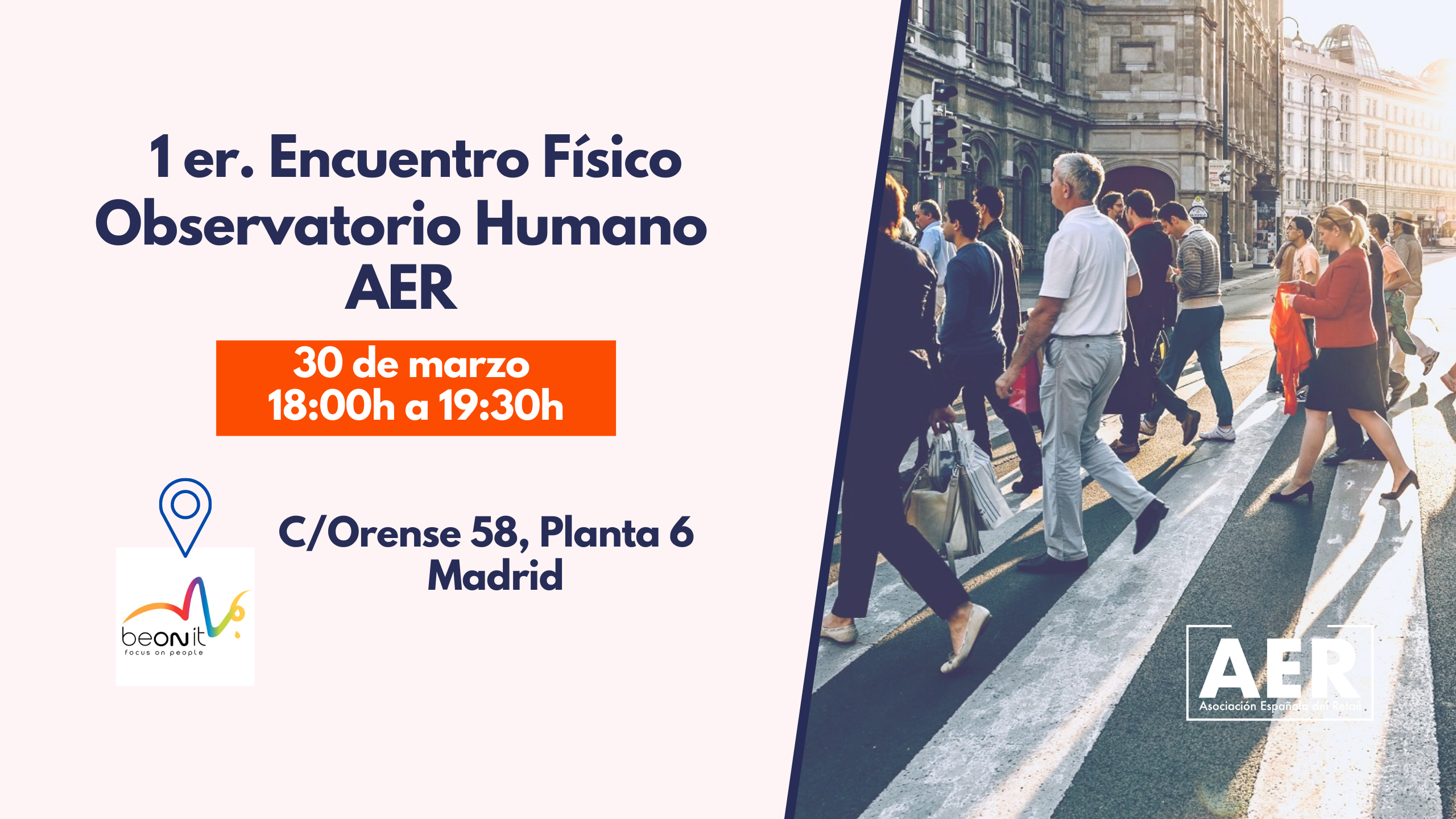 Primer Encuentro Físico Observatorio Humano AER - 30 de marzo 2022