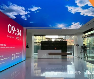 Digital Signage at Daigonal 123 - How’d they do that by leddream
