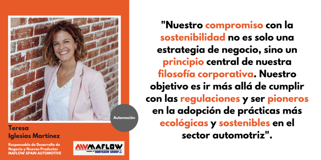 Entrevistando a… Teresa Iglesias Martínez, Responsable de Desarrollo de Negocio y Nuevos Productos en MAFLOW Spain Automotive