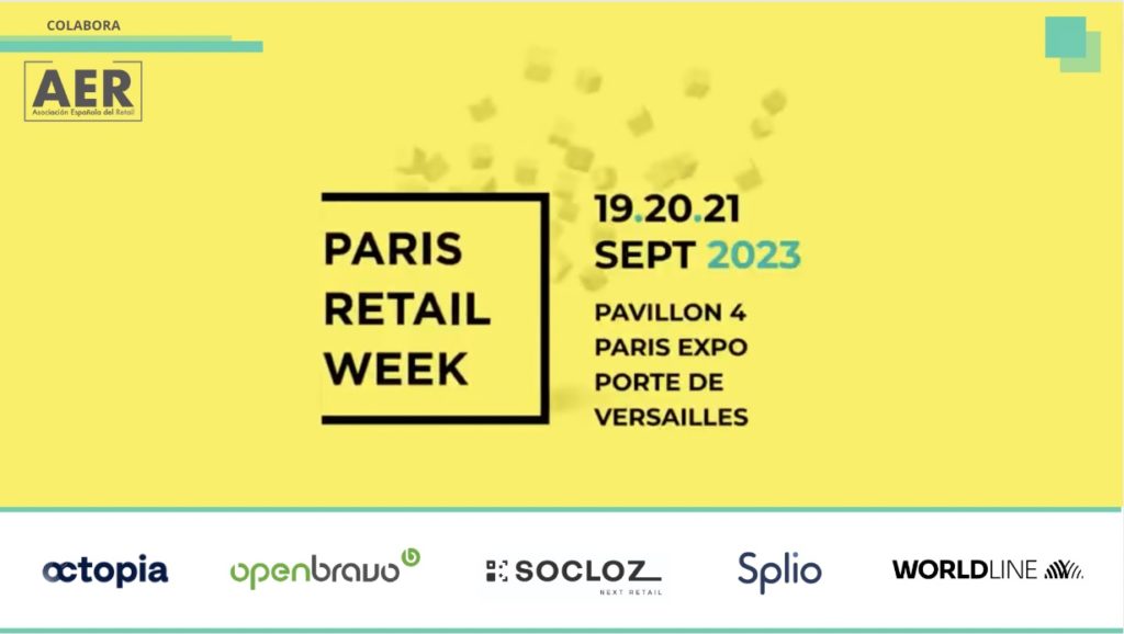 Nuestros Socios AER en Paris Retail Week 2023
