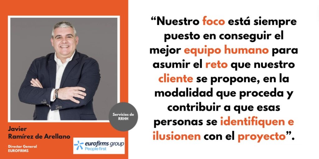 Entrevistando a… Javier Ramírez de Arellano, Director General de EUROFIRMS. 