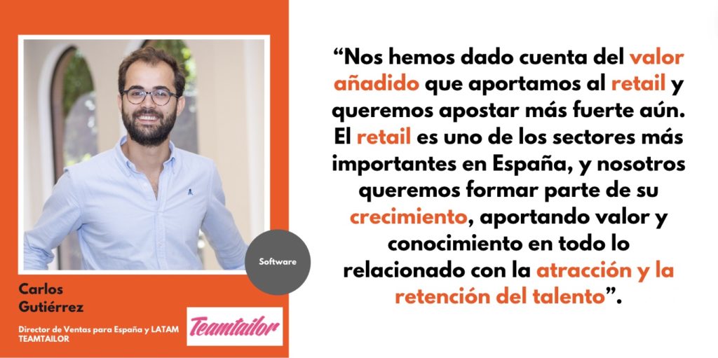 Entrevistando a… Carlos Gutiérrez, Director de Ventas para España y LATAM en TEAMTAILOR