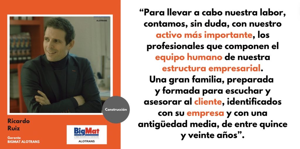 Entrevistando a… Ricardo Ruiz, Gerente de BIGMAT ALOTRANS 