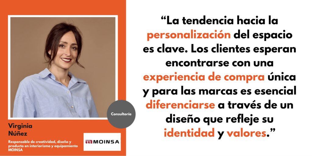 Moinsa impulsa la experiencia del cliente con un diseño innovador en retail