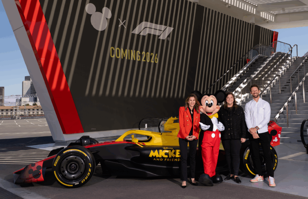 Disney anuncia una nueva colaboración con Fórmula 1