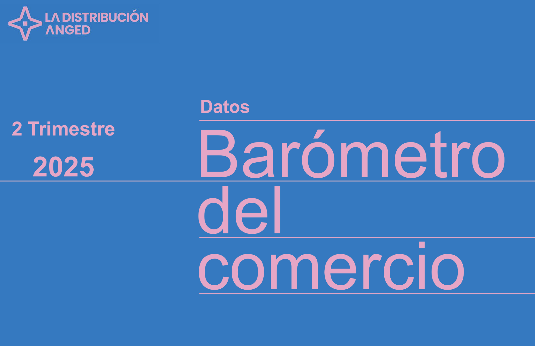 ANGED publica los resultados del barómetro del comercio