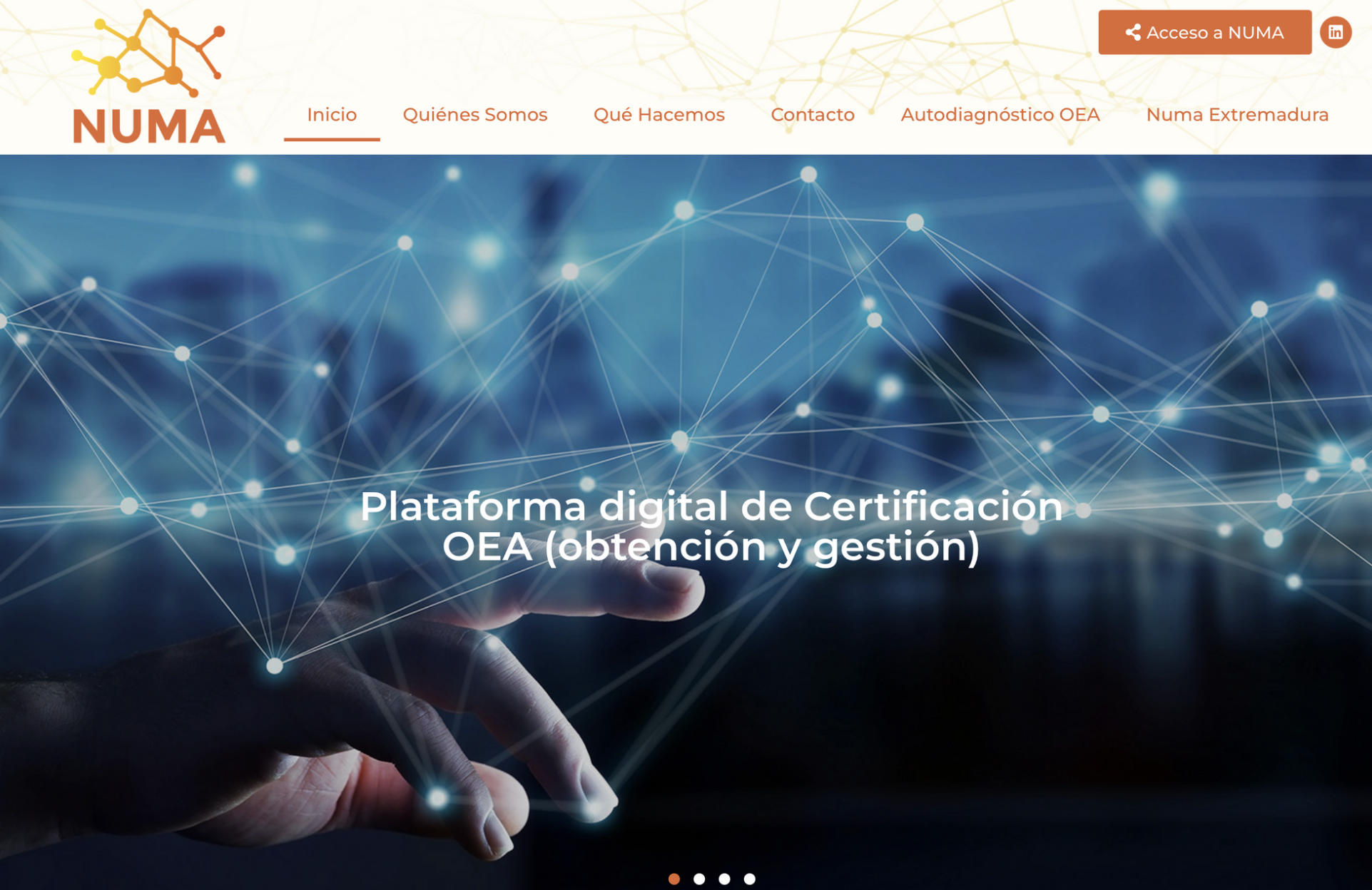 Llega la primera plataforma online de certificación OEA gracias a NUMA