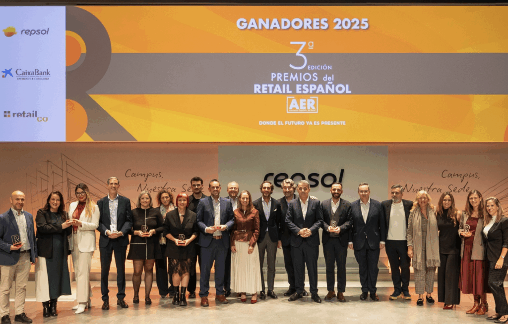 AER celebra la 3ª edición de los Premios del Retail Español 2025 en el Campus repsol