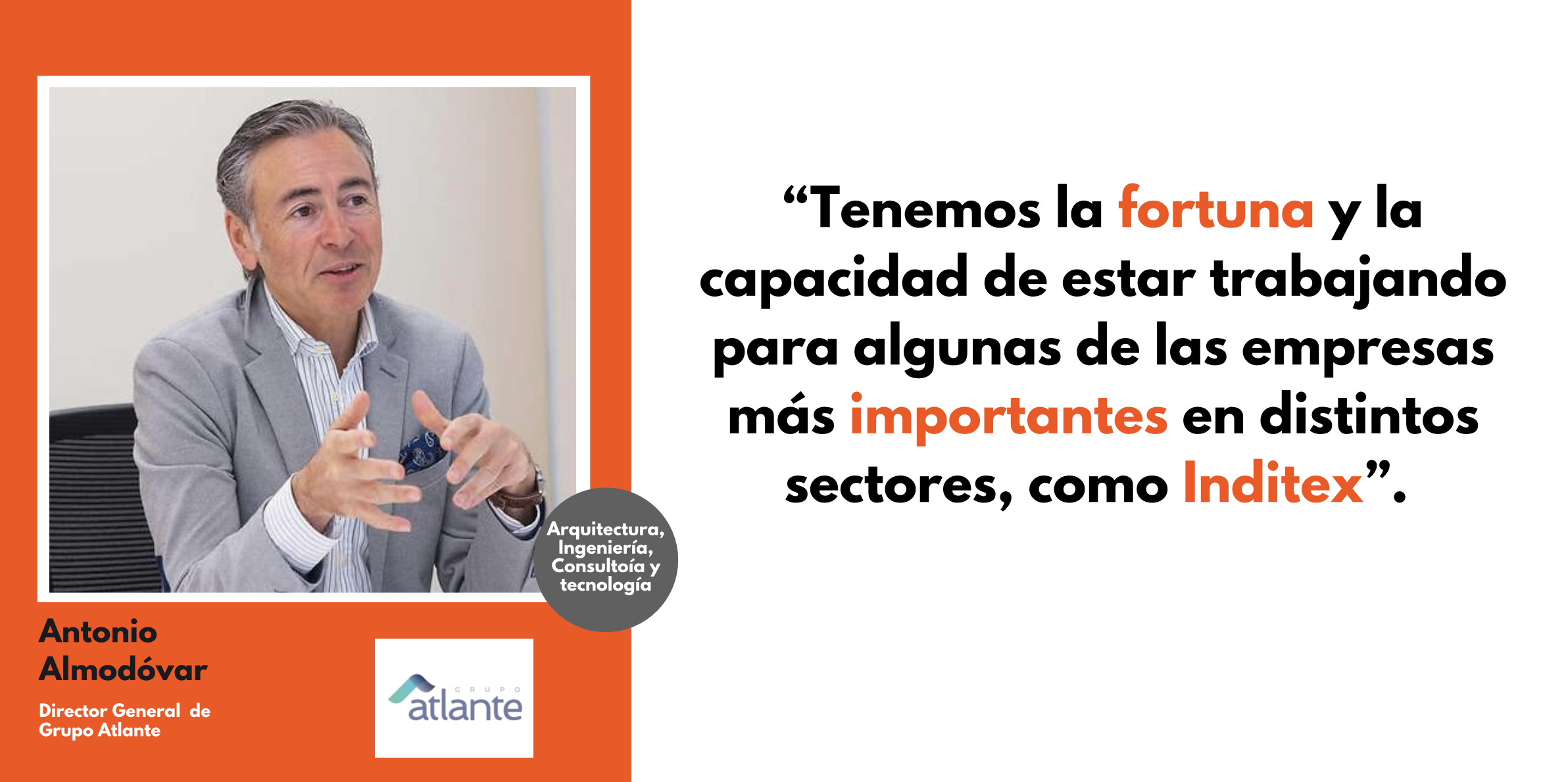Grupo Atlante es la firma que acompaña a las tiendas de Zara