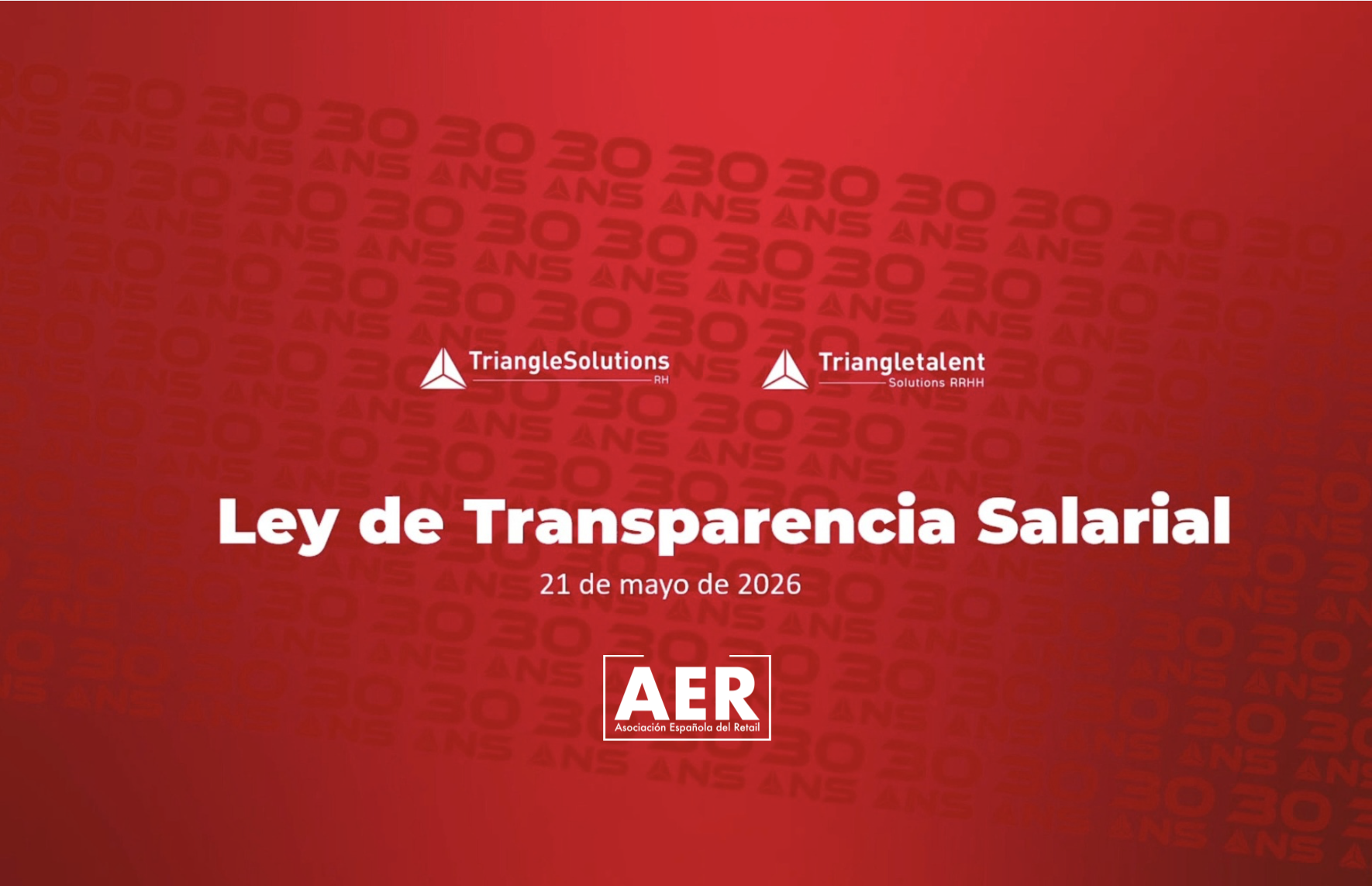 Triangle Solutions organiza un webinar para explicar la nueva Ley de Transparencia Salarial