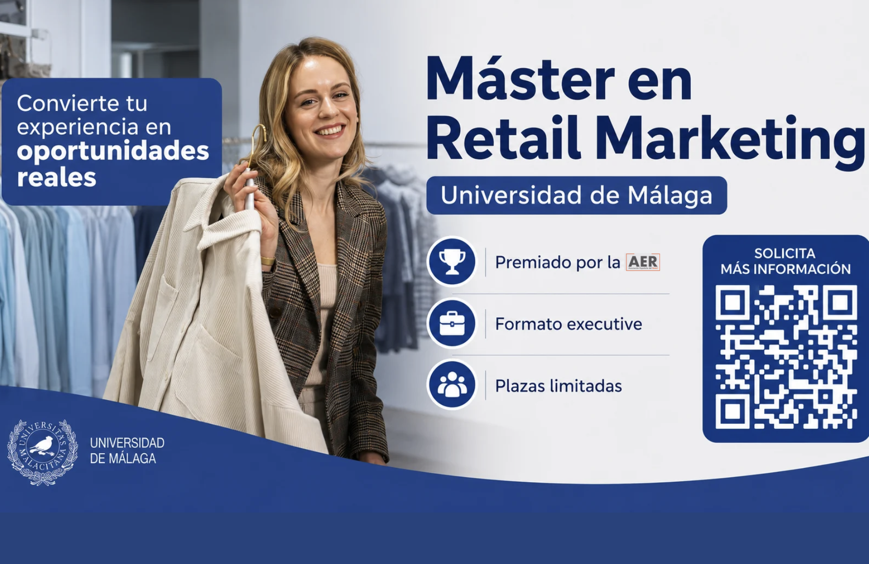 La Universidad de Málaga abre las últimas plazas de su máster en Retail Marketing
